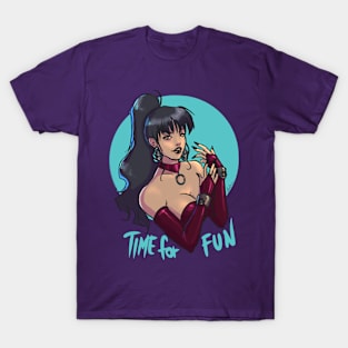 Time for fun - white woman version T-Shirt